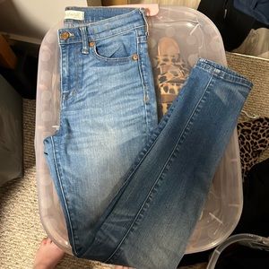 Madewell High Riser Skinny size 26